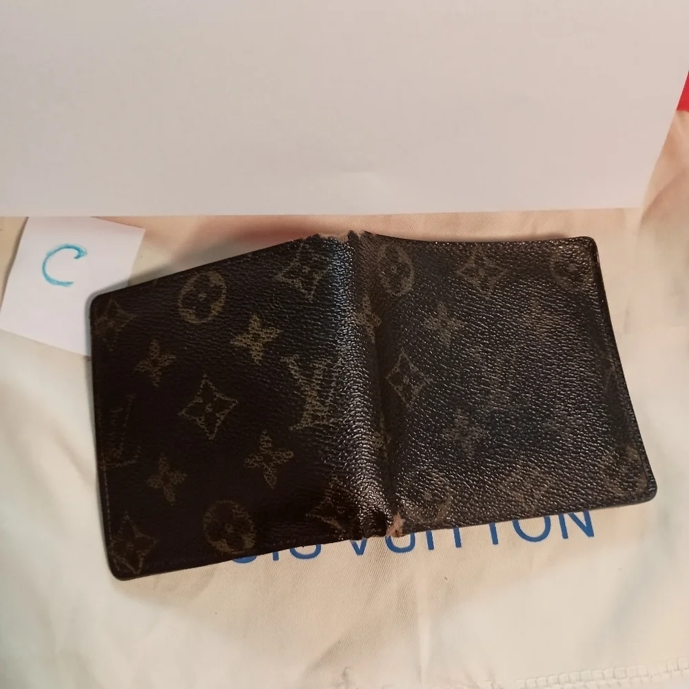 Louis Vuitton Multiple Wallet Monogram Canvas Authentic